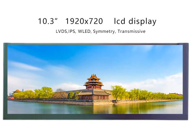 Hot Sale 10.3 inch LCD Panel 1920x720 High Resolution 800Nits Sunlight ...