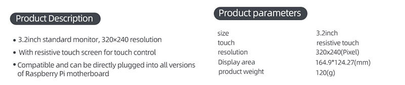 Inch Raspberry Pi Touch Display X Lcd Display For Raspberry Pi B B Youritech